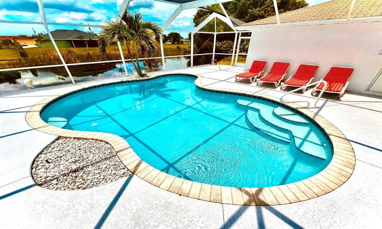 !New! Villa Waterview Cape Coral Eksteriør bilde