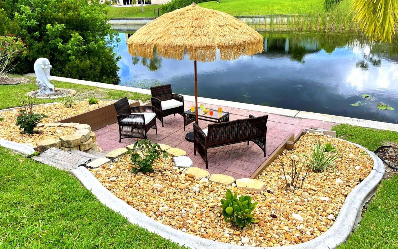 !New! Villa Waterview Cape Coral Eksteriør bilde